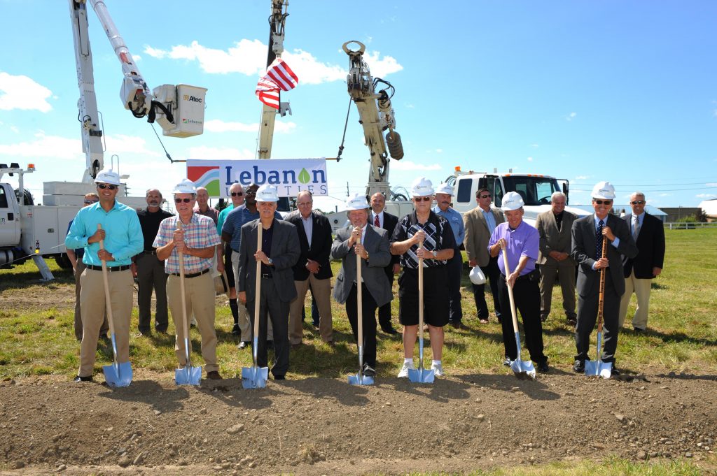 Lebanon Utilities Breaks Ground for New Power Operations Building